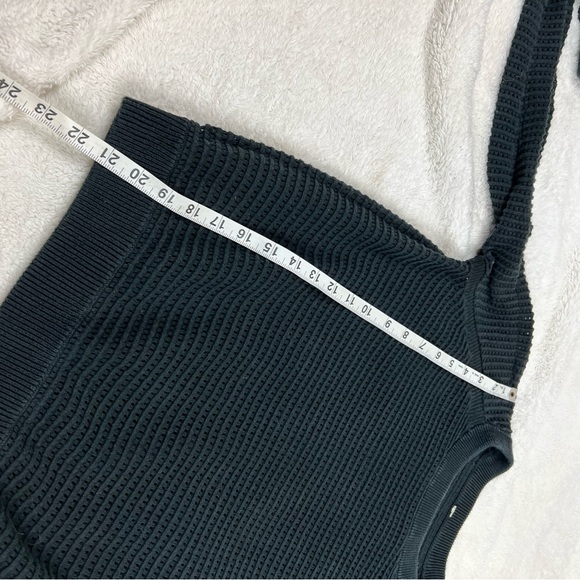 Lululemon Black Devi Crew Pointelle Sweater 2-4 - Picture 12 of 15